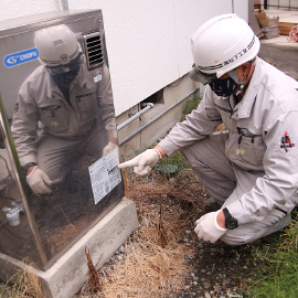 宅内・屋外の機器の確認